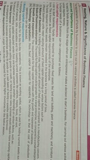 class 11th chapter 7 Sources of Business Finance #businessstudies