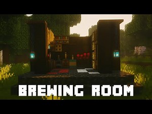 Minecraft Brewing Room Design Tutorial | Aesthetic & Functional Potion Room Build