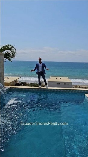 Custom beachfront pool home under $350k!! Manta Ecuador real estate