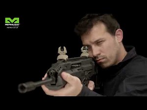 Meprolight Self-Illuminated Flip Backup Sights with tritium - FUBS & FRBS