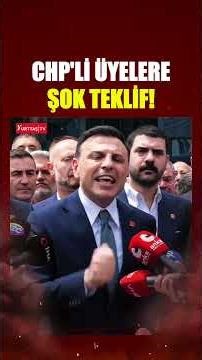 CHP'li meclis üyelerine şok teklif! Özgür Çelik açıkladı!