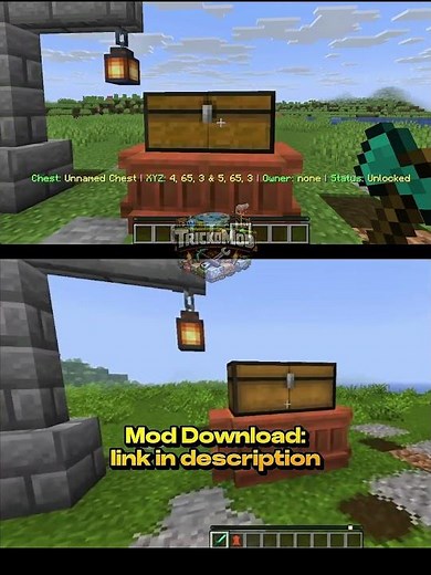 Time to Protect Your Chest & Items! 🛡️💪🏻 #minecraft #chest #chestlock #modsminecraft #java21