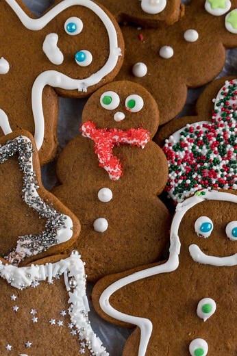 Cutout Soft Gingerbread Cookies | Crazy for Crust