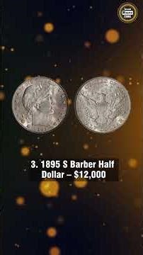 Top 10 Most Valuable Barber Half Dollars Worth Big Money! 🪙💰