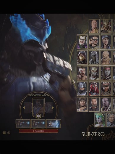 Grand Master Subzero evolution #mortalkombat #mortalkombat1 #mk1 #subzero #fyp GamingOnTiktok