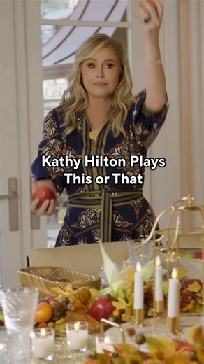 It’s me, your hostess with the mostest! Let’s play “This or That!” 🎉 P.S. Have you watched “Your Splendid Space with Kathy Hilton” yet? You’re in luck because all episodes are available to stream for FREE on QVC and HSN . Join me where I’m serving up expert tips and shoppable finds you need to throw unforgettable gatherings your friends will flock to 🎉🎁 Tap the 🔗 in the bio to stream now! 💕 | Kathy Hilton