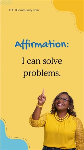 Affirmations with Dr. Sheila - I Can Solve Problems
