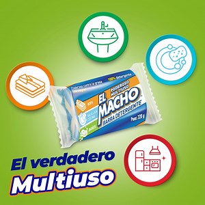 55 reactions · 6 comments | #ELMACHO la barra multiusos que tú prefieres, en sus 3 presentaciones ¿Cuál es tu favorita? #100X100BarraDetergente #ELMACHOec #limpieza #ecuador | EL MACHO | Facebook