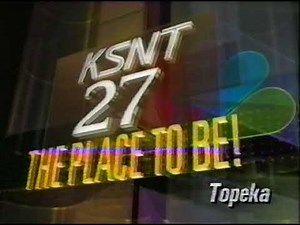 NBC KSNT 27 The Place to Be ID 1990 / 1991