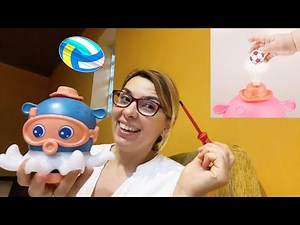 Octopus Toy that Blows Balls | What's inside the Funny Octopus Toy that keeps a floating Ball