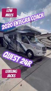2020 Entegra Coach Quest 24R Walk Through Video #campervan #rvlife #motorhome #rvlifestyle #rvliving