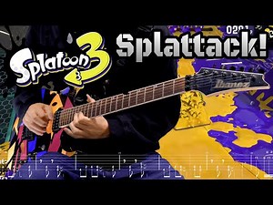 Splatoon 3 - Splattack! - Metal Guitar Cover - Tab