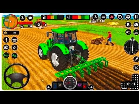 automobilet ernding Modern Farm Tractor Driving Games - Farming Tractor 3D - Android Gameplay