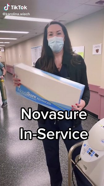Novasure In-Service #novasure #surgeryonline #surgerytiktok #nursesoftiktok #nursing #surgeonlife #ornurse #scrubs #scrubtech #scrubtechlife #tutorial #medicine #medicaltiktok #gynecology #gynecologist #surgicaltechsoftiktok #surgicalnurse #howto #learn #learnontiktok #nurselife #nursetiktok #operatingroom #surgeryprep