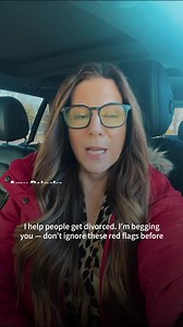 Divorce coach and journalist Amy Polacko shares the red flags to look out for before marrying. “Divorces from a high-conflict person can take three times longer than a typical divorce, and are usually three to four times as expensive,” says Polacko, who founded Strong Savvy Women, a free support group on Facebook for divorced women. You can connect with Polacko at her website http://www.freedomwarrior.info. | HuffPost