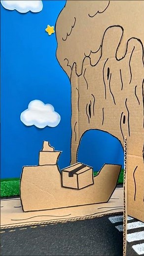 Why Is Barge So Special? 🚢 📦 Cardboard Fun!