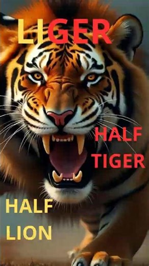LIGER: Half Lion, Half Tiger, 100% BEAST.