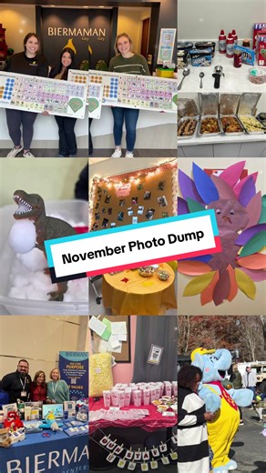 We enhanced visual communication displays, celebrated our staff, and connected with the community at events and conferences. We also found sensory-friendly ways to celebrate Turkey Day and welcome the winter weather. Yeah, you can say our teams definitely made the most of November. We can’t wait for all the holiday festivities to come this month!! 🦃 ❄️☃️ #November #NovemberRecap #PhotoDump #Thanksgiving