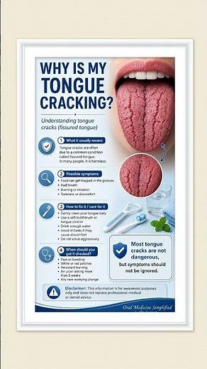 Why Is My Tongue Cracking? Fissured Tongue Causes & When to Worry