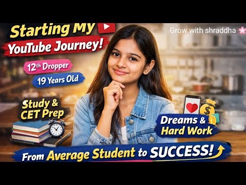 Not Perfect, But I Started | My First YouTube Video❤️