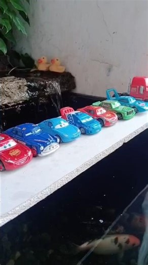 McQueen Jump to KOI Fish Tank