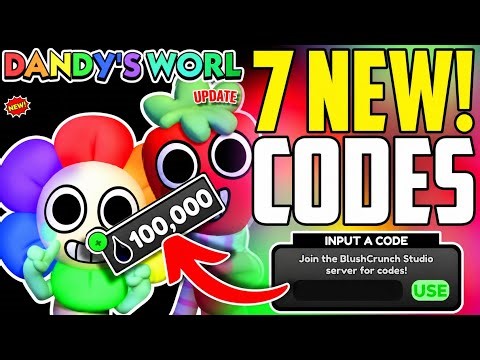 ⚠️NEW YEAR!! CODES⚠️DANDY'S WORLD ROBLOX CODES 2026 - DANDYS WORLD CODES