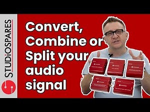 Little Boxes of Tricks | Convert, Combine or Split audio signals with the Studiospares Red Series