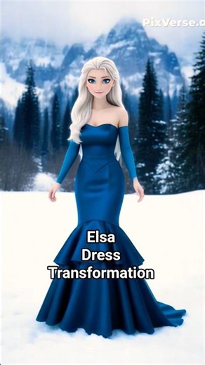 Disney Princess Frozen Elsa New Dress 👗💎 #shorts #frozen #queenelsa #elsa #disneyprincess #disney