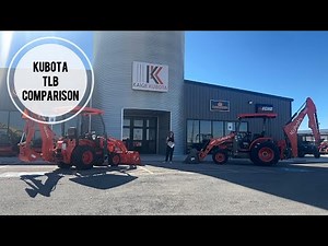 Kubota TLB Comparison