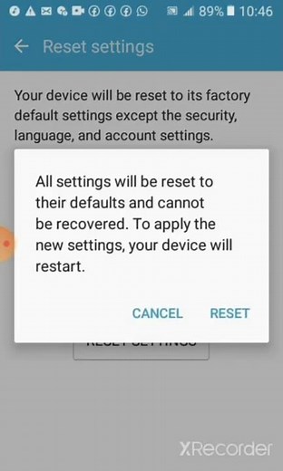 how to reset settings on samsung j1 quick and easy