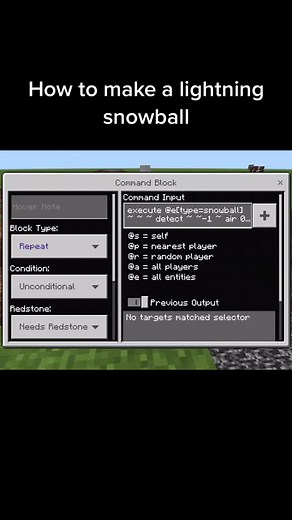 #minecraft #xyzbca #snowball #lightning