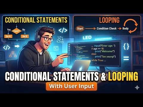 Decision & looping statements in python