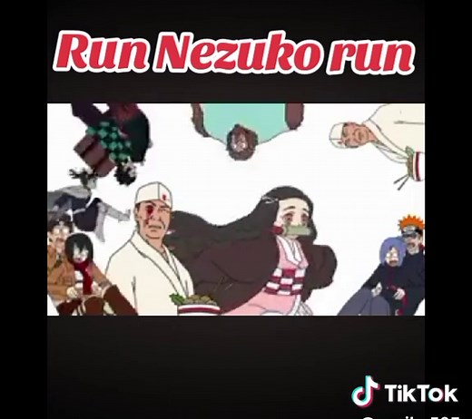 Run Nezuko! An Exciting Clip Featuring Nezuko Kamado
