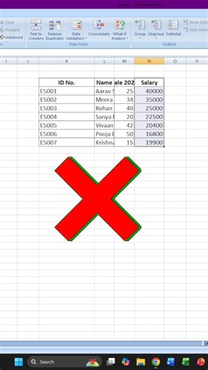 Smart Data Arrange Tricks in Excel #excel #data
