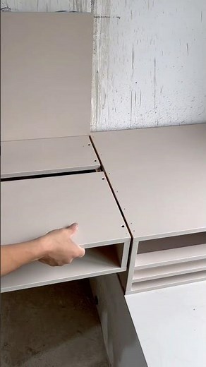 Wall-Mounted Bedside Cabinet Installation | Creative Modern Interior Idea