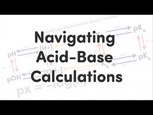 Acid-Base Calculation Practice Problems