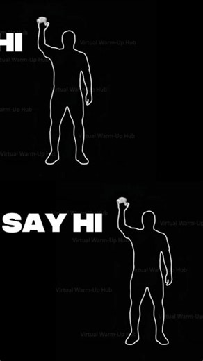 Say Hi 🥳 Immersive Interactive Warm-Up | Viral Funny Full Body Workout | Level up