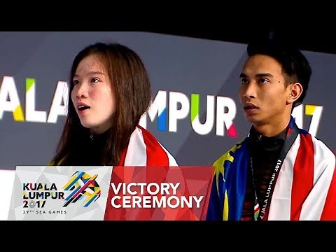 Diving Synchronised Mixed 3m Springboard Victory Ceremony | 29th SEA Games 2017