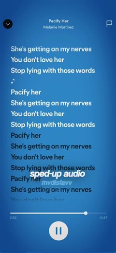 Pacify Her - Melanie Martinez Reverb Sped Up Sounds