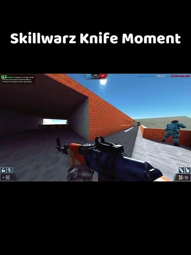 Skillwarz funny knife moment | MohdDawood