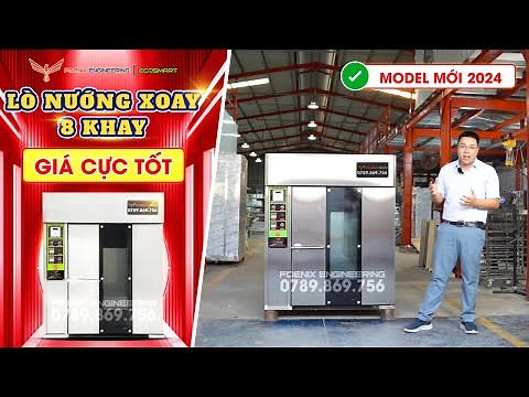 Giới Thiệu Lò Nướng Bánh Mì Xoay 8 Khay| Thiết Bị Làm Bánh Mì Việt Nam Mới Nhất 2024
