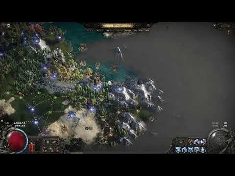Path of Exile 2 - Ice Wolf Druid (6 mod T15) Endgame blasting!