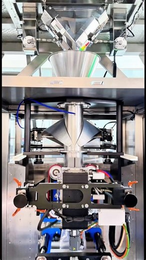 120 bags/min food packing machine,high speed vffs snacks food packing machine #foodfactory