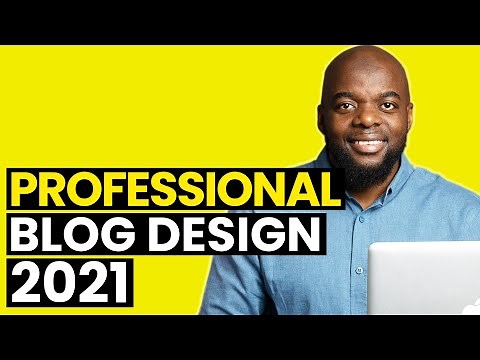 How to design a blog from scratch with Divi - How to start a blog 2021