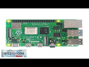 4GB Raspberry Pi 4B RAM Cortex A72 ARM v8 64 bit SoC 1.5GHz Gigabit