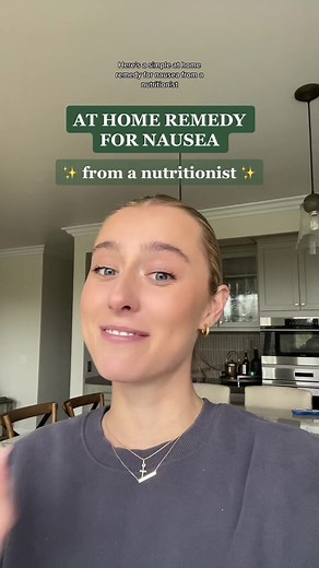 At Home Remedy for Nausea: Nutritionist Tips & Ginger Tea Recipe
