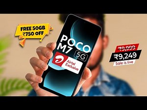 Poco M7 5g Airtel Exclusive - Full Details !!