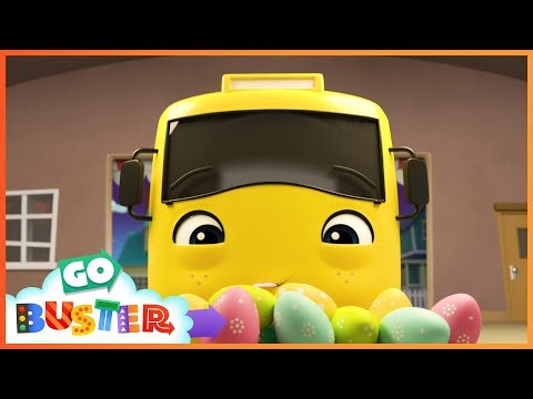Chocolate Easter Egg Hunt 🍫🥚Buster’s Tummy Ache | Go Buster - Bus Cartoons & Kids Stories