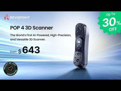 Revopoint POP 4 3D Scanner Will Blow Your Mind in 2026!