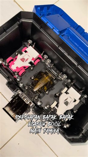 Persiapan Ngasuh Bocil, Race Tamiya Mini 4WD
